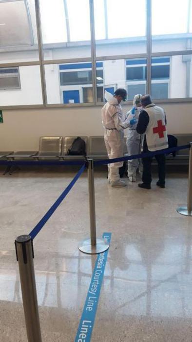 Coronavirus: iniziati controlli al Trieste Airport