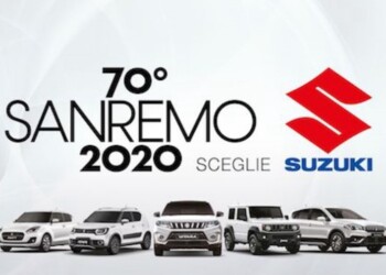 La gamma Suzuki da’ la scossa al Festival di Sanremo