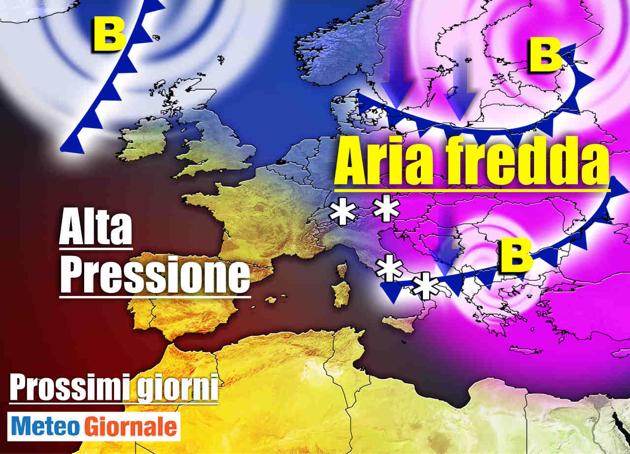 immagine 1 articolo meteo 7 giorni freddo neve parentesi invernale