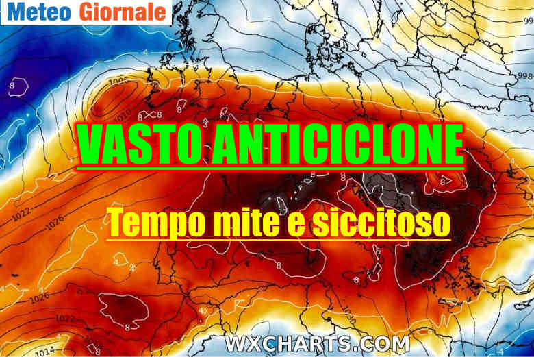 immagine 1 articolo meteo con alta pressione segue freddo fine mese