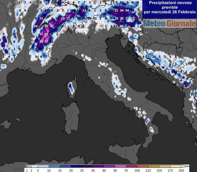 immagine 2 articolo neve in arrivo fino in collina ecco tutti i dettagli