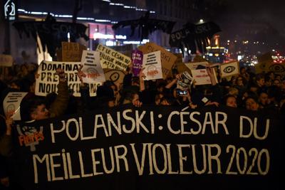 Polanski vince il César, protesta di attrici e femministe