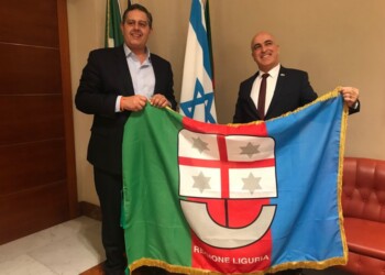 Regione,Toti riceve ambasciatore Israele