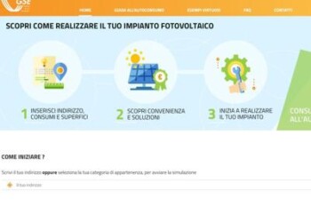 Rinnovabili: portale autoconsumo Gse, nuova sezione per grandi consumatori 