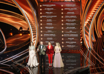 Sanremo: 9,7 mln e il 53.3% per la seconda serata