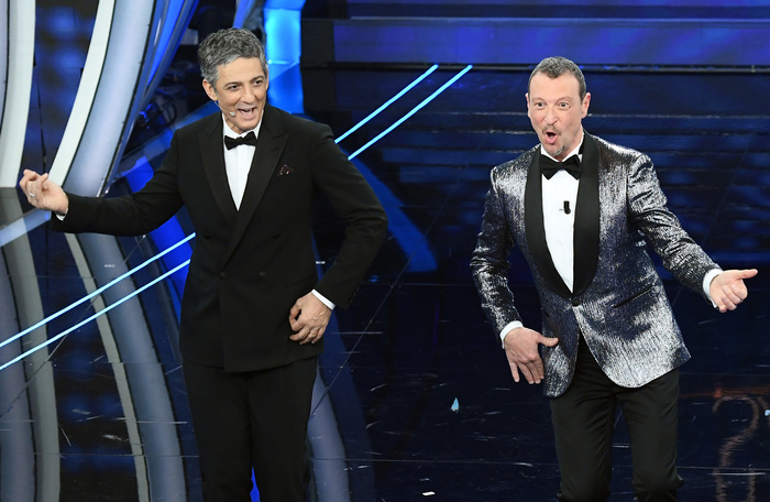 Sanremo: Fiorello ‘contagia’ Amadeus e gli fa fare lo showman