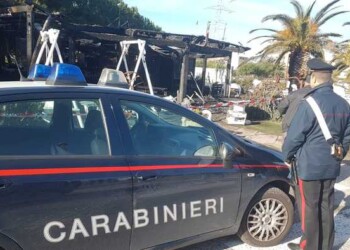 Tre incendi nella notte a Sant’Antioco
