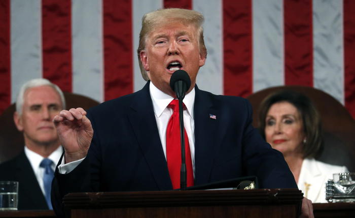 Trump, Usa mai così forti e rispettati