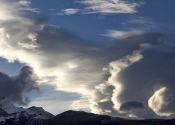 Vento foehn da record, punte di 190 km/h