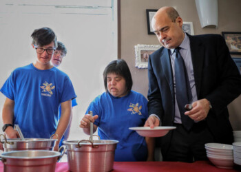 Zingaretti a Locanda Girasoli