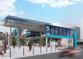 CITTÀ DEL MESSICO RADDOPPIA LA FUNIVIA URBANA TRASPORTERÀ 50MILA PERSONE AL GIORNO IL SINDACO: «COSÌ PIÙ SICUREZZA NEI QUARTIERI»