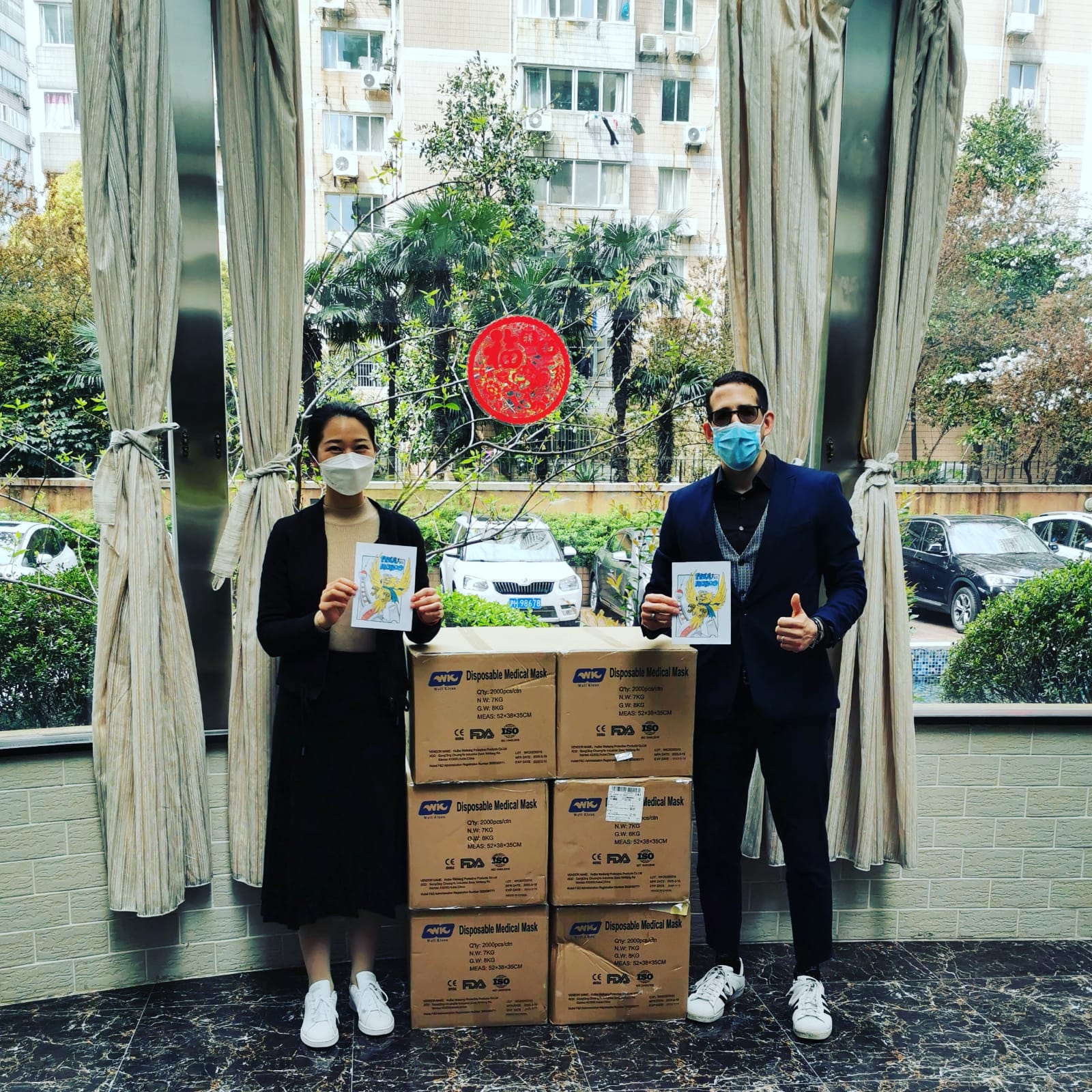 Coronavirus: Roberti, 12mila mascherine da Fogolar Shangai gran gesto