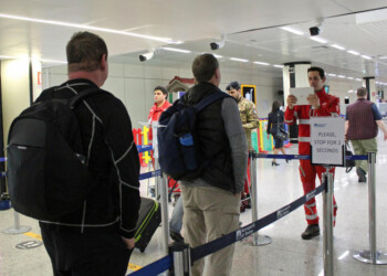 A Fiumicino-Ciampino termoscanner