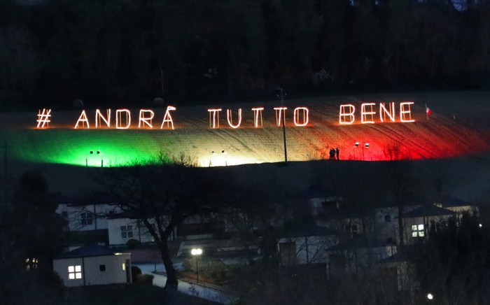 ‘Andrà bene’ illumina Comunità Incontro