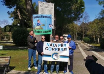 Calcio: a Lecce 200 tifosi Atalanta
