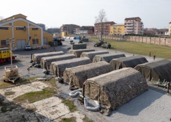Collegato ospedale da campo Piacenza