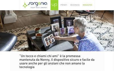 Nonny e Sorgenia, progetto di solidarietà digitale per over 80