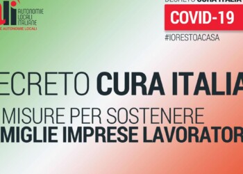 “Provvedimento cura Italia”…