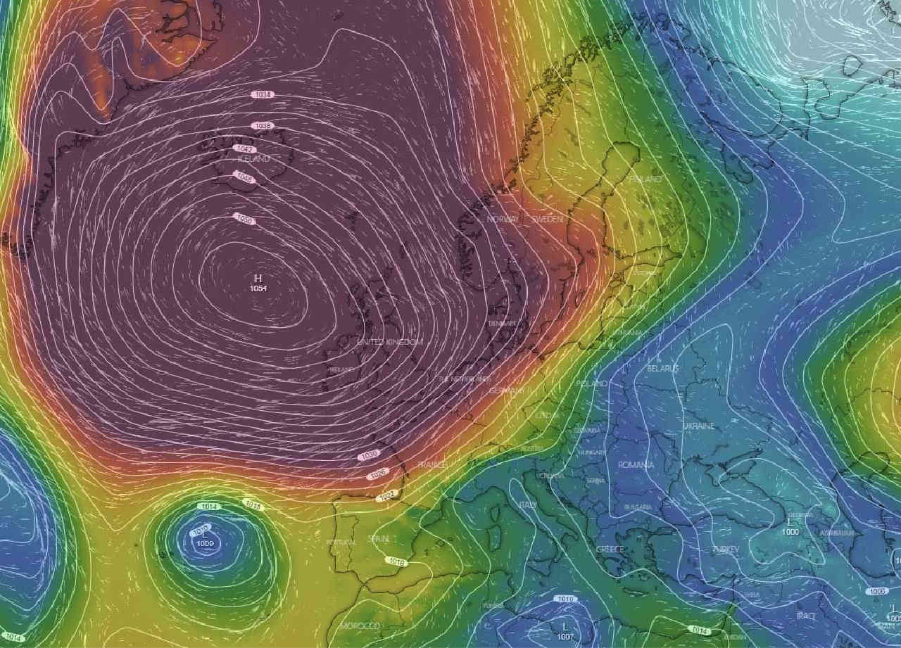 immagine 1 articolo irruzione artica con neve colpa anticiclone record