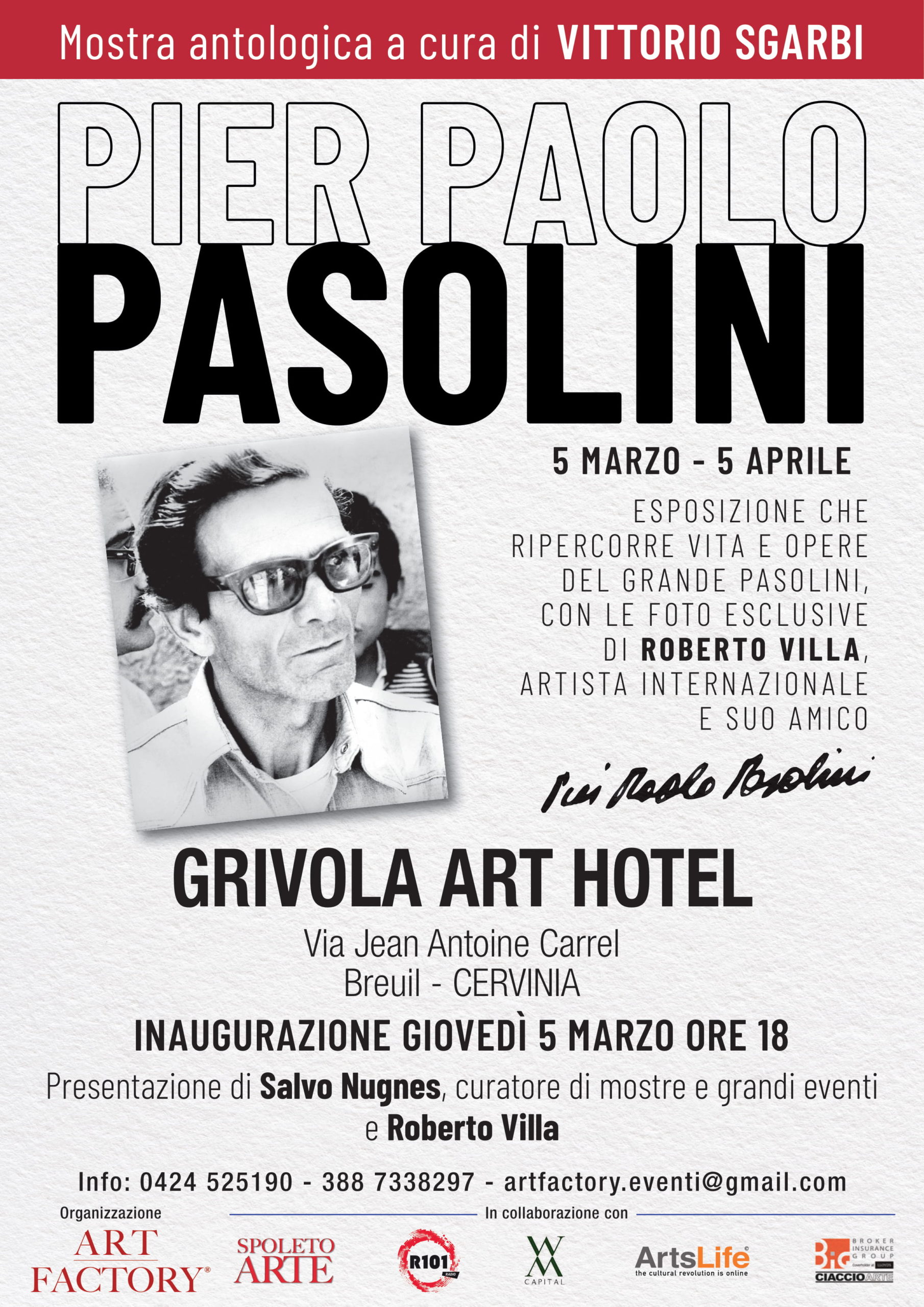 Cervinia: l’Oriente di Pier Paolo Pasolini nelle foto di Roberto Villa