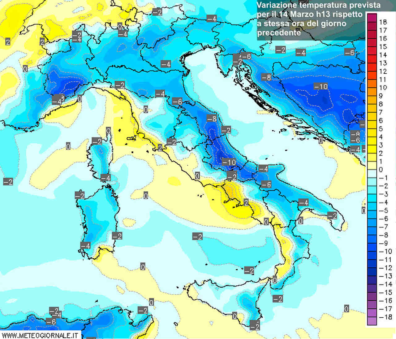 immagine 1 articolo meteo primavera impennata termica poi crollo poderoso nel weekend