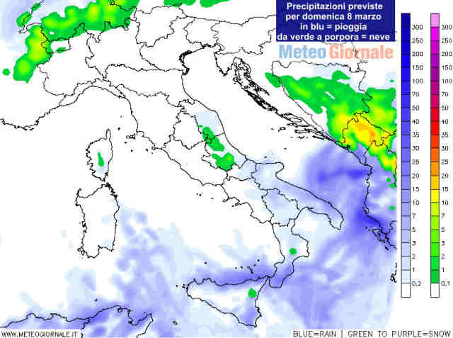 immagine 2 articolo meteo per domenica residui rovesci si avvicina nuova perturbazione
