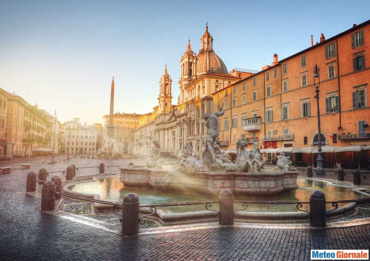 immagine 1 articolo meteo roma tanto sole e temperature elevate sino al weekend