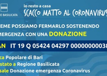 Un conto per sostenere la sanità lucana