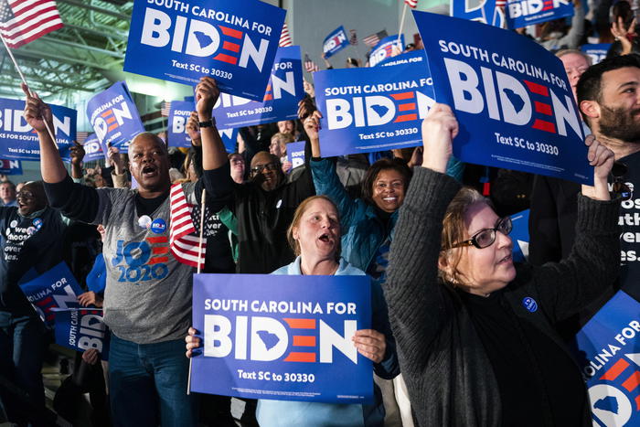 Usa 2020: Cnn,Biden vince in S. Carolina
