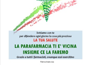 CORONAVIRUS: IL POSTER DELLE PARAFARMACIE