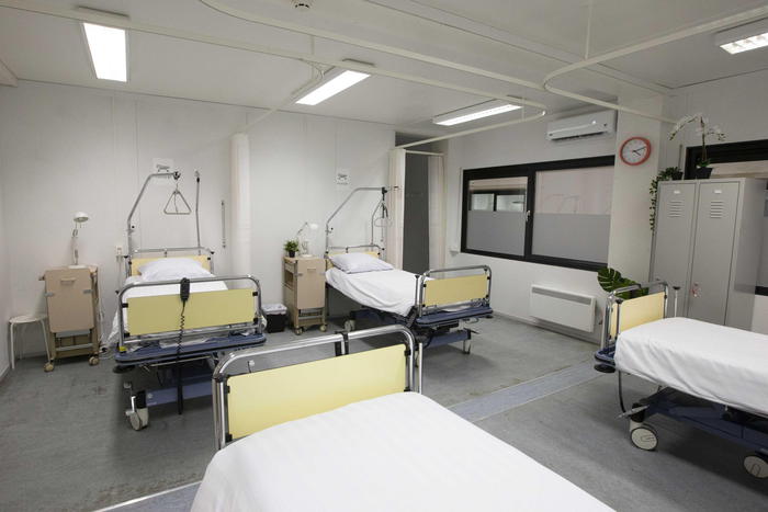 Arena Eurovision diventa ospedale