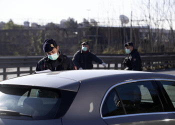 Coronavirus: controlli su statale 16