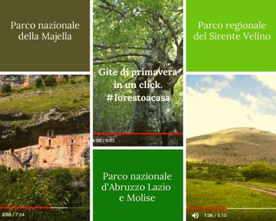 Parchi dell'Appennino Abruzzese, gite di primavera in un click