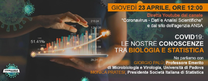 Covid-19, le nostre conoscenze tra biologia e statistica – FORUM IN DIRETTA ALLE 12,00