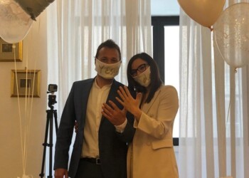 Fiori d’arancio per infermiera Covid