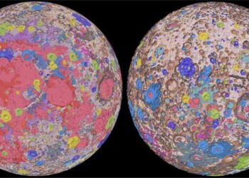 La Luna in technicolor nella prima mappa geologica completa VIDEO