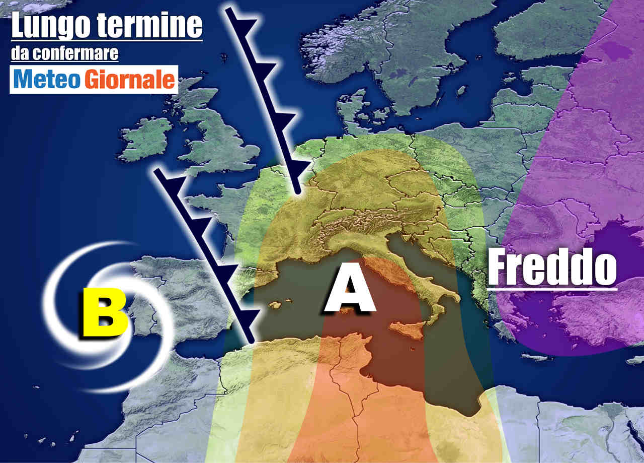 immagine 1 articolo meteo italia sino al 21 aprile freddo e temporali poi sbalzi termici