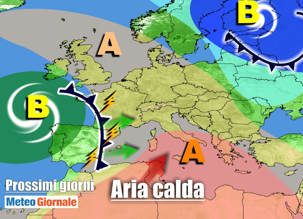 immagine 1 articolo meteo italia anticiclone ma weekend peggiora piogge