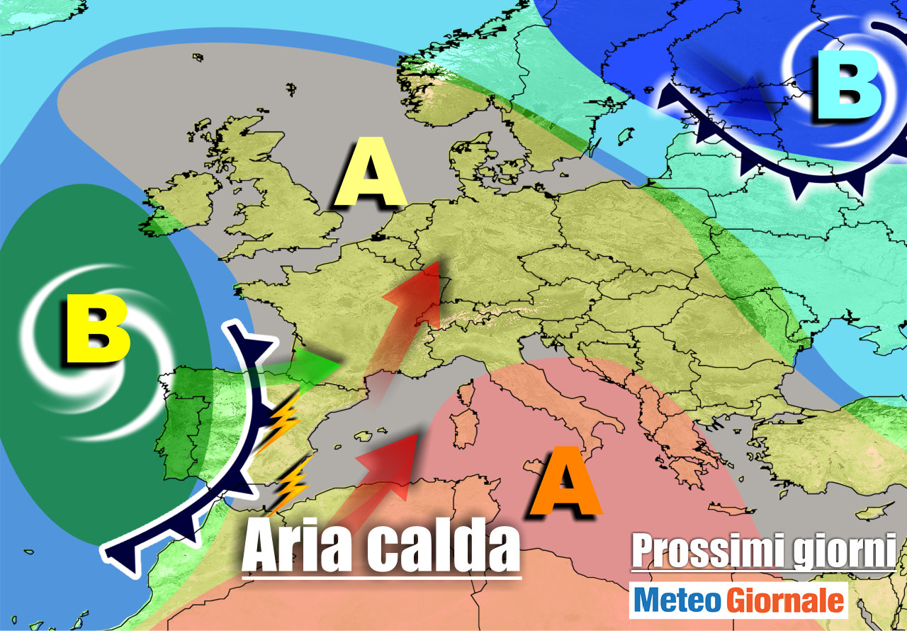 immagine 1 articolo meteo italia rimonta anticiclone africano ma weekend peggiora