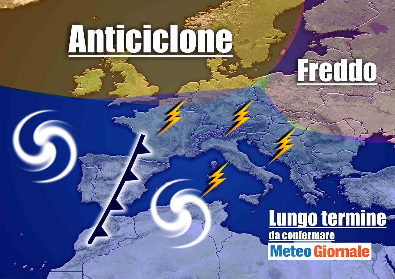 immagine 1 articolo meteo italia sino al 29 aprile preparare giubbotti e ombrelli