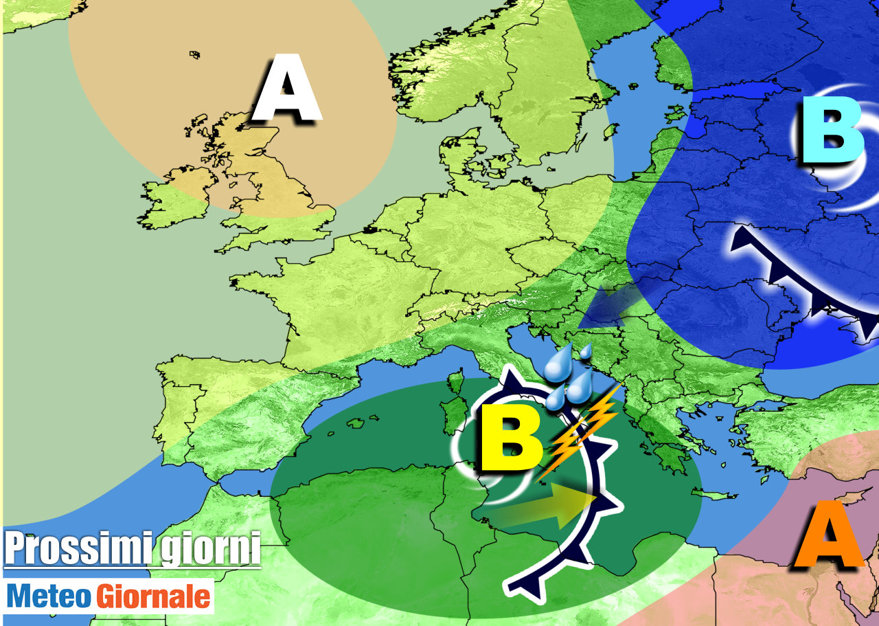Meteo sino al 27 aprile: dai temporali all’anticiclone, ma sarà solo tregua