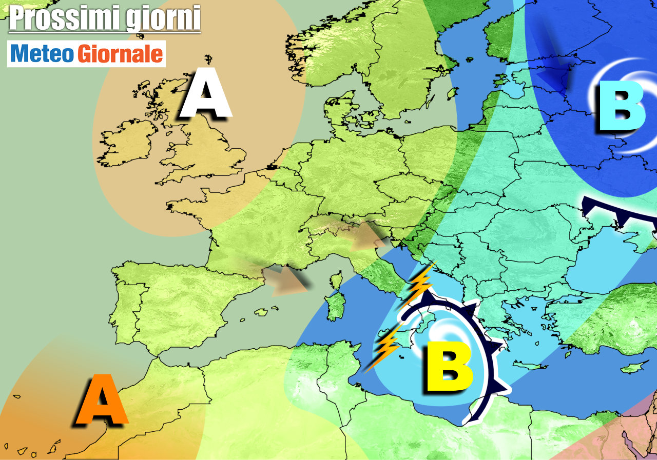 immagine 1 articolo meteo sino al 28 aprile torna alta pressione per poco