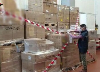 Nas sequestrano 300mila mascherine