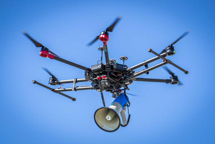 Pasqua blindata, droni a Sorrento