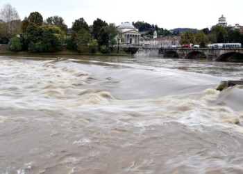 Piogge, allerta gialla nel Piemonte occidentale