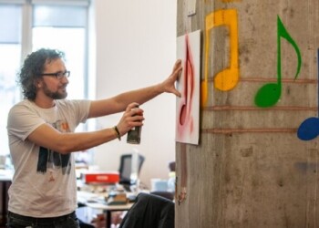 Vernice a base sensori trasforma le pareti in display