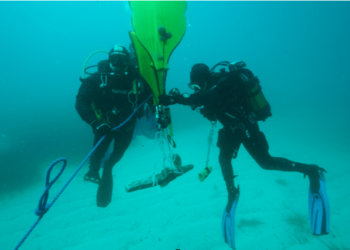 La Soprintendenza del Mare in collaborazione con la Guardia di Finanza e BCsicilia recupera un’ancora di epoca ellenistico-romana