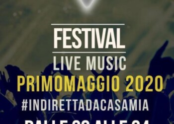 Dalla Sicilia il Festival Live Music “Primo Maggio 2020 #indirettadacasamia”