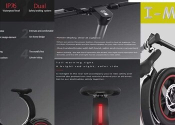I-Move: il nuovo rivoluzionario monopattino ripieghevole