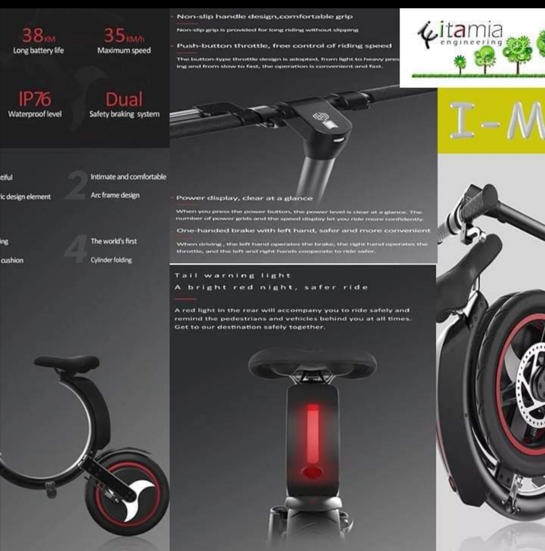 I-Move: il nuovo rivoluzionario monopattino ripieghevole